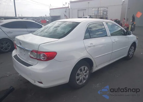 2013 Toyota Corolla L z USA, uszkodzony, nr VIN 2T1BU4EEXDC070061